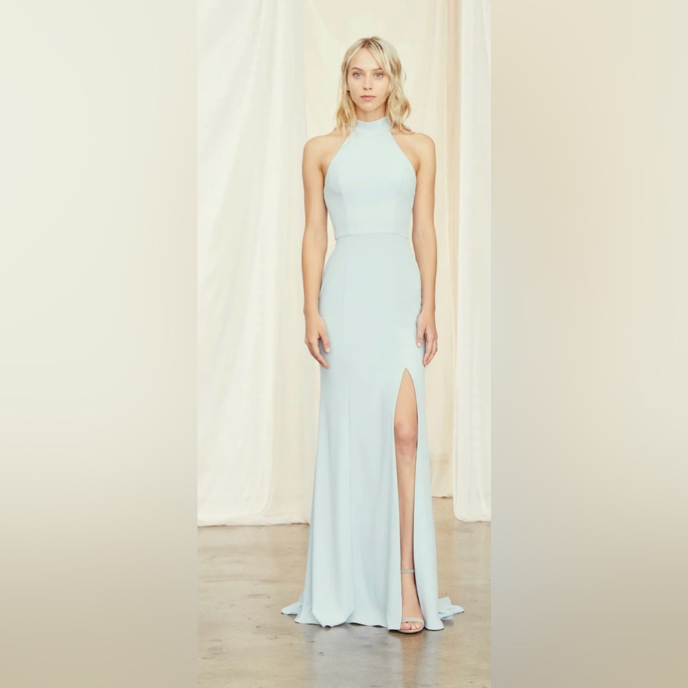 Ice Blue Bridesmaid Dress Size 0